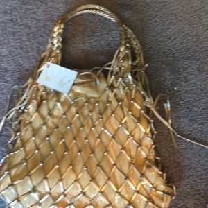 Ocean Kids gold shimmering bag